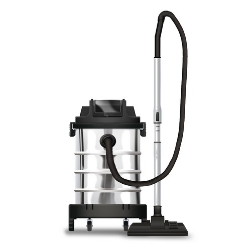 캐로스 업소용 건식 습식 대형 무선 청소기 30L CWV-BC30BL + 배터리 세트, CWV-BC30BL, 블랙