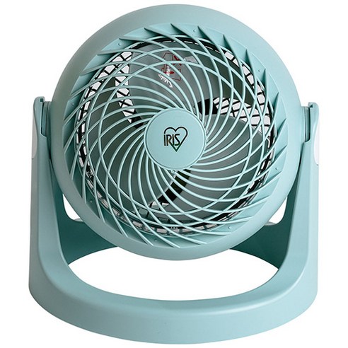  선명한 바람과 심플한 디자인을 선사하는 인테리어 선풍기 계절가전 아이리스 360도 저소음 서큘레이터, KPCF-HE15(민트)