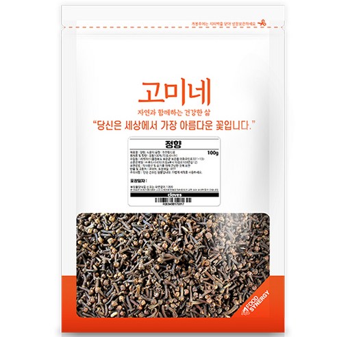 고미네 정향, 100g, 1개