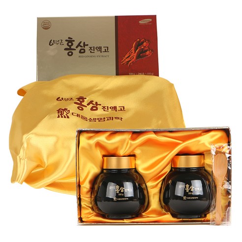 대웅생명과학 6년근 홍삼 진액고, 500g, 2팩