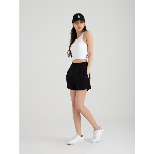 여름철의 시원함과 편안함을 위한 캐럿 쿨링 리싸이클 매쉬 반바지