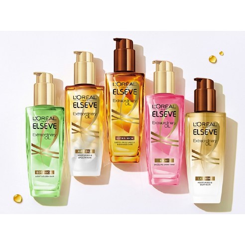 장미 향기로 머릿결에 생기를, 로레알파리 엑스트라오디네리 헤어오일 에끌라 로즈