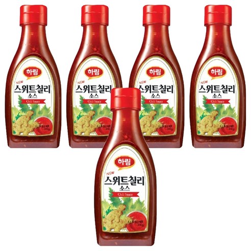 하림 뉴 스위트 칠리 소스, 300g, 5개