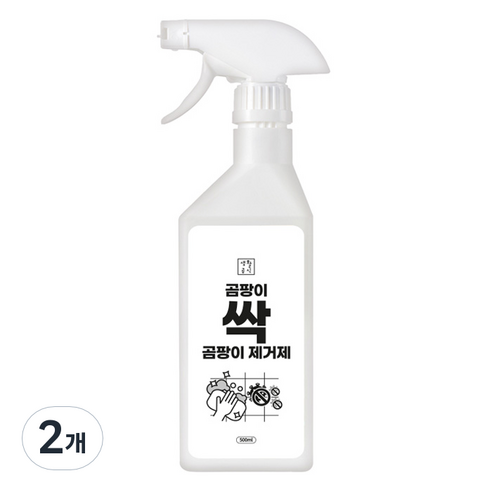 생활공식 곰팡이 싹 곰팡이 제거제, 500ml, 2개