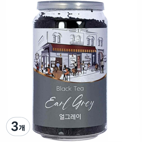 티스페이스 프리미엄 얼그레이 홍차 잎차, 80g, 3개