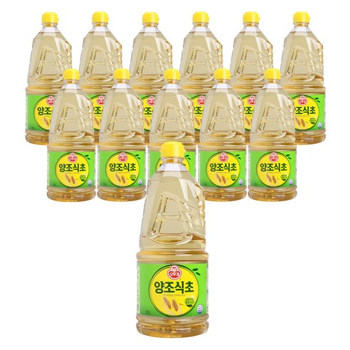 오뚜기 양조식초, 1.5L, 12개