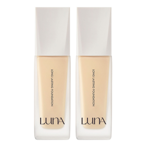 루나 롱래스팅 파운데이션 30ml, 17호 아이보리, 2개