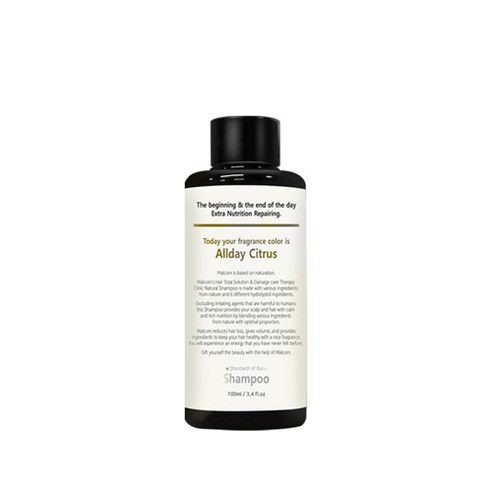 말콤 올데이 시트러스 샴푸, 100ml, 1개