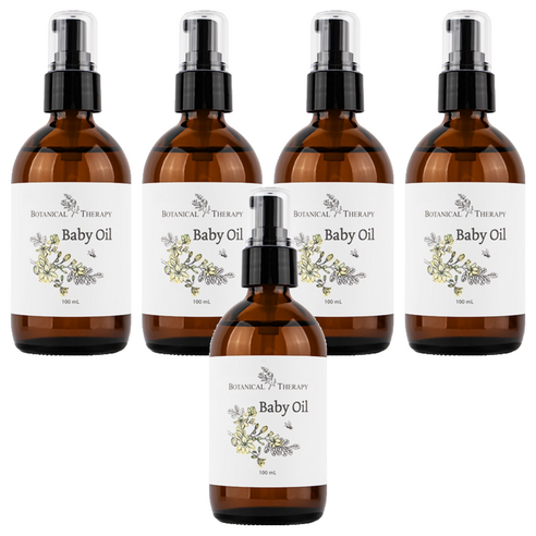 보타니컬테라피 베이비 오일, 100ml, 5개