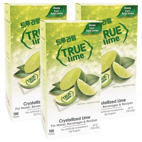 트루시트러스 트루라임 에이드분말, 800mg, 100개입, 3개