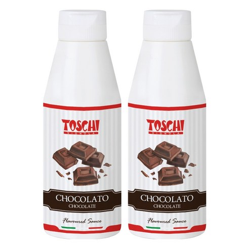 토스키 초콜릿맛 소스, 200g, 2개