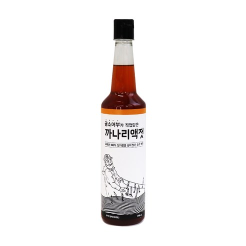 곰소어부가 직접 담은 까나리 액젓, 750ml, 4개