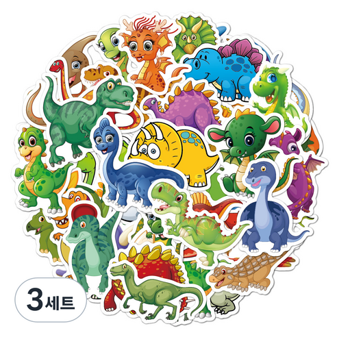 리빙홈디테일 캐리어 노트북 여행 방수 스티커 51p 세트, 타입Q, 3세트