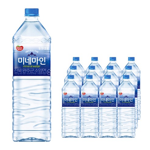 동원샘물 미네마인, 2L, 12개