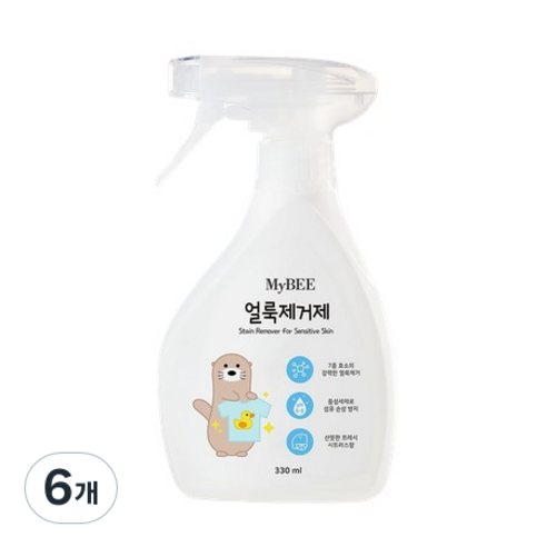 마이비 유아 얼룩제거제, 330ml, 6개