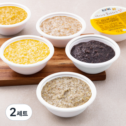 엘빈즈 클래식 냉장 이유식 중기2(만 7~10개월) E세트, 1.08kg, 2세트