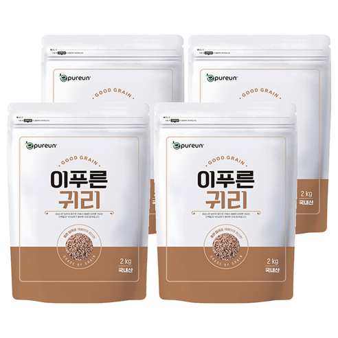 이푸른 국산 귀리, 2kg, 4개
