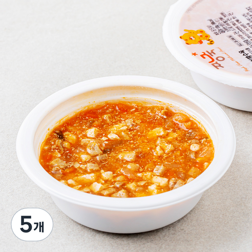 짱죽 반찬 새콤이탕수육, 100g, 5개, 탕수육