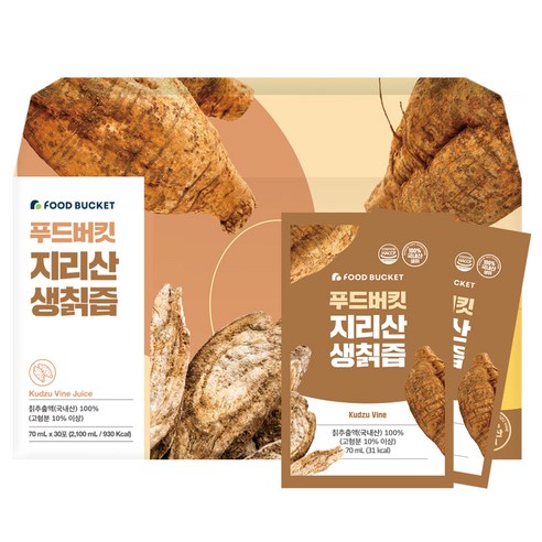 푸드버킷 지리산생칡 칡즙 30포 3박스, 3L, 1개