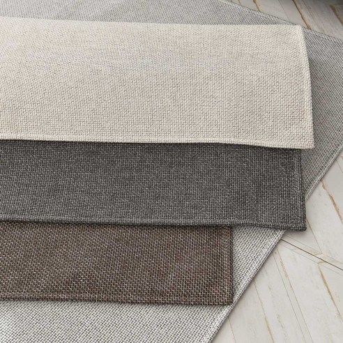 공간에 감성을 더하는 마법, 한일카페트 솔레이 자카드 사이잘룩 러그