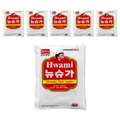 화미 뉴슈가, 6개, 1kg