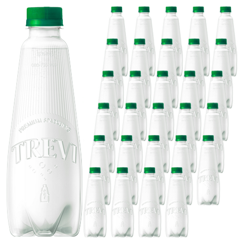 트레비 레몬 에코 탄산음료 무라벨, 350ml, 60개