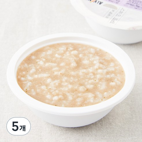 엘빈즈 중기2 7~10개월 엄마이유식 프로젝트 한우듬뿍 사과죽, 180g, 5개, 혼합맛(한우/사과)