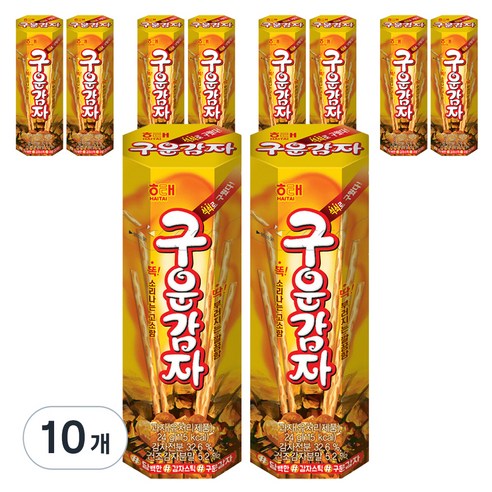 해태제과 구운감자 2p, 24g, 20개