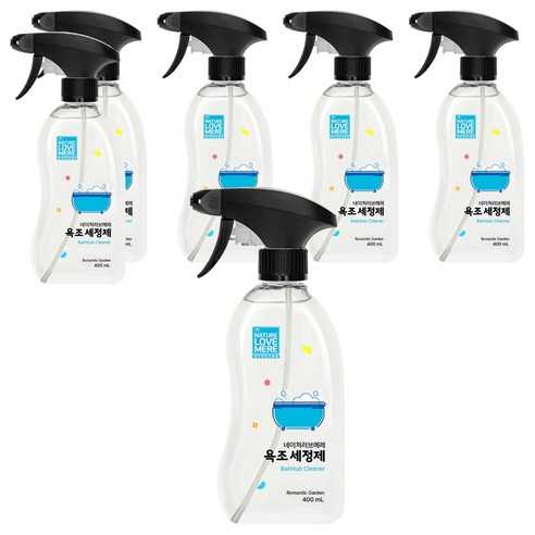 네이쳐러브메레 욕조 세정제, 400ml, 6개
