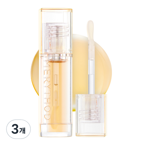 메리쏘드 블링츄 립 오일 3.5ml, 01 허니, 3개