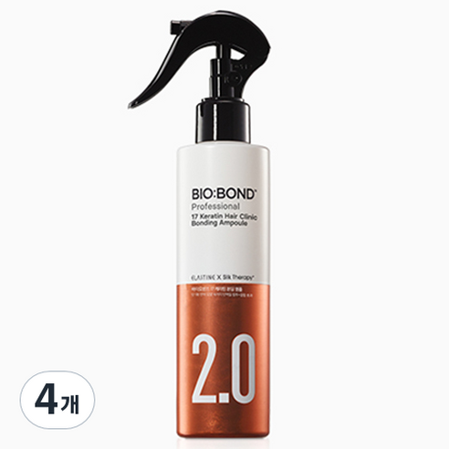 바이오본드 실크테라피 17 케라틴 본딩 헤어앰플, 200ml, 4개