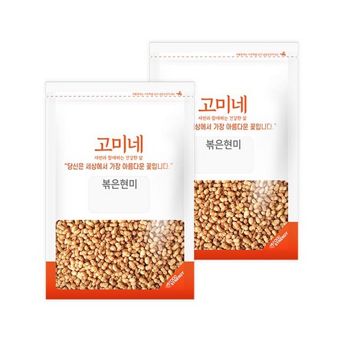 고미네 볶은현미, 100g, 2개