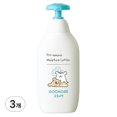 궁중비책 프리뮨 모이스처 유아용 로션, 350ml, 3개