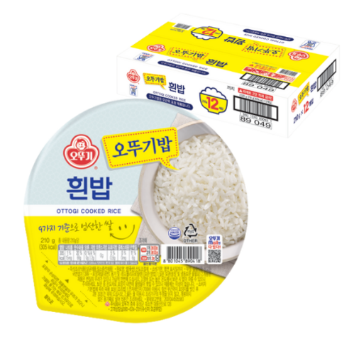 오뚜기 맛있는 오뚜기밥: 맛과 편의성이 조화된 선택