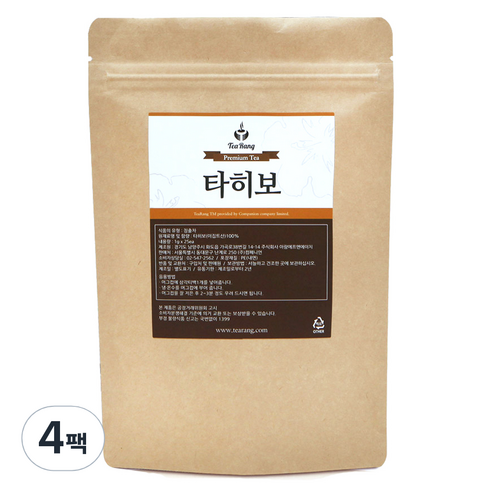 티랑 타히보 티백, 1g, 25개입, 4개