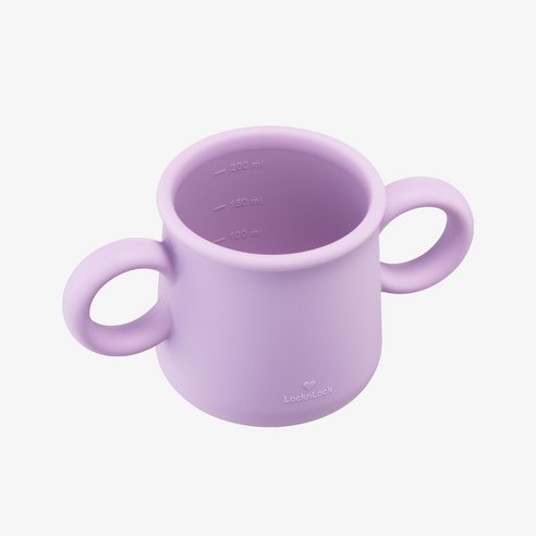 유아를 위한 편안하고 안전한 수분 섭취를 위한 락앤락 리틀럽 실리콘 빨대컵