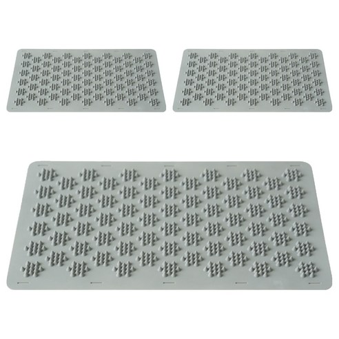 바로스파인 스파크 매트 350 x 540 mm, 3개, 스톤그레이