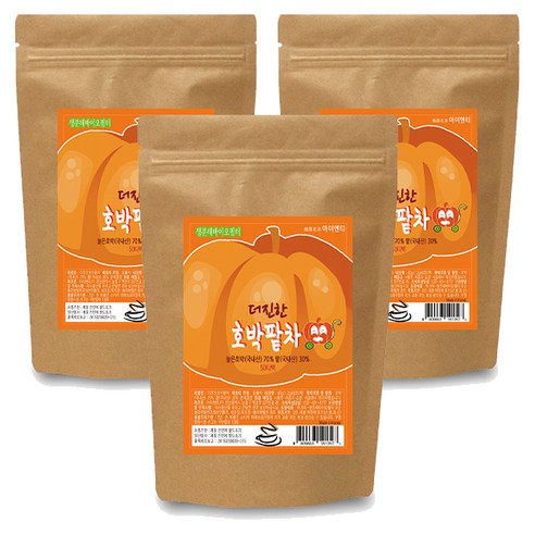 아이앤티 더진한호박팥차, 1.2g, 50개입, 3개