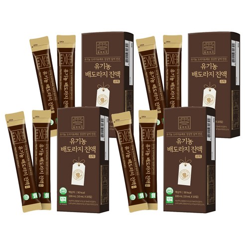 몸애쏙쏙 유기농 배도라지진액 스틱, 10ml, 40개