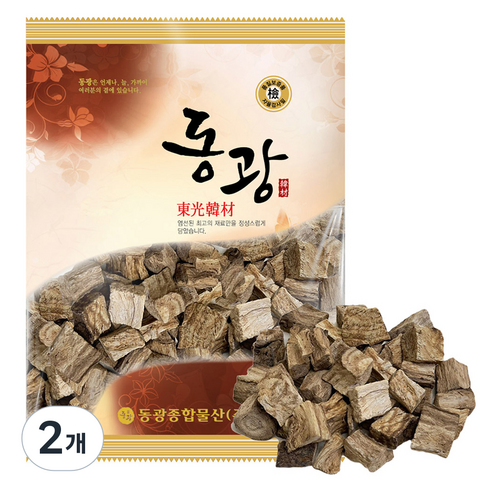 동광한방몰 국내산 칡뿌리 갈근, 300g, 2개