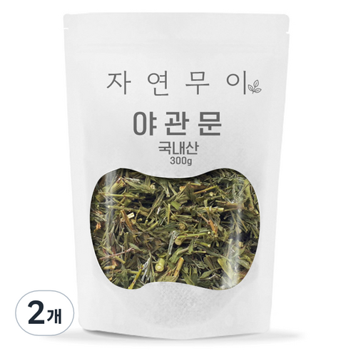 자연무이 건조 야관문 비수리, 300g, 2개