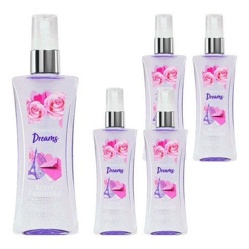 바디판타지 프래그런스 바디 스프레이 로맨스 앤 드림스, 94ml, 5개