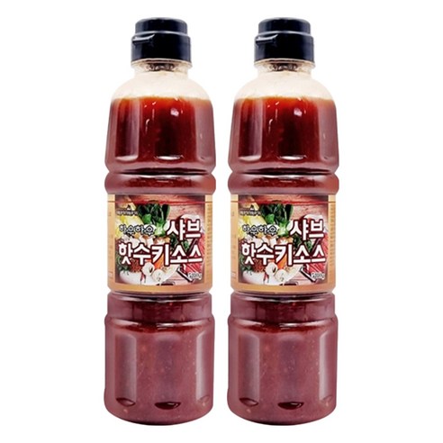 하우하우 샤브핫수끼소스, 500g, 2개