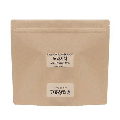 거룩한티백 도라지차 티백, 1g, 100개