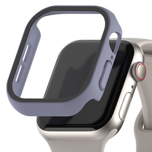 신지모루 9H 풀커버 일체형 SF코팅 케이스, 라벤더