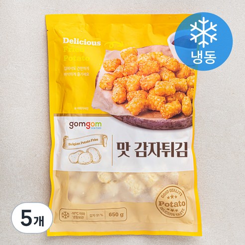 곰곰 맛감자튀김(냉동), 650g, 5개