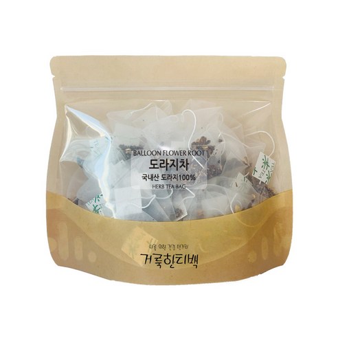 거룩한티백 도라지차 티백, 1g, 30개