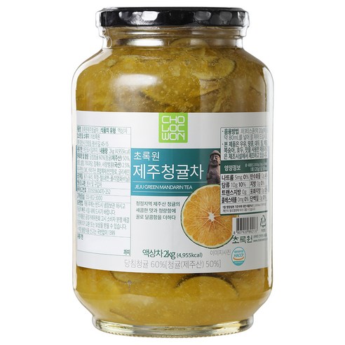 초록원 제주청귤차, 2kg, 1개입, 1개