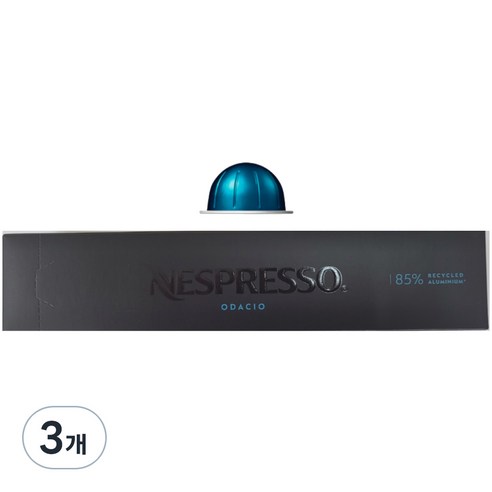 네스프레소 버츄오 오다치오 캡슐커피, 12.5g, 10개입, 3개