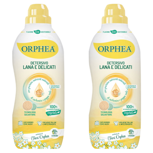 오르페아 델리카티 의류용 프리미엄 세제 본품 피오리향, 750ml, 2개